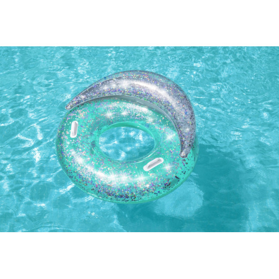 Colac gonflabil cu 2 mânere - 117 cm -Swimming Star BESTWAY 