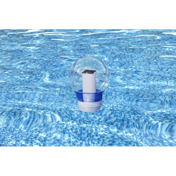 Dozator chimic + bec LED pentru piscine - BESTWAY