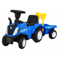 Tractor cu remorcă + accesorii - New Holland T7 - albastru 