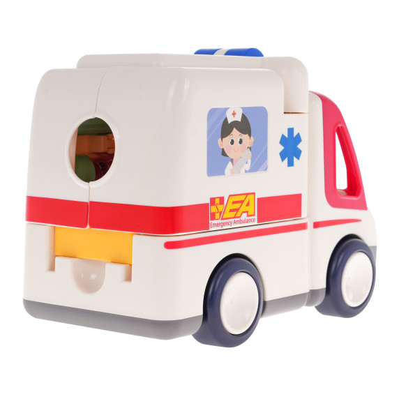 Ambulanță interactivă HOLA pentru copii cu accesori
