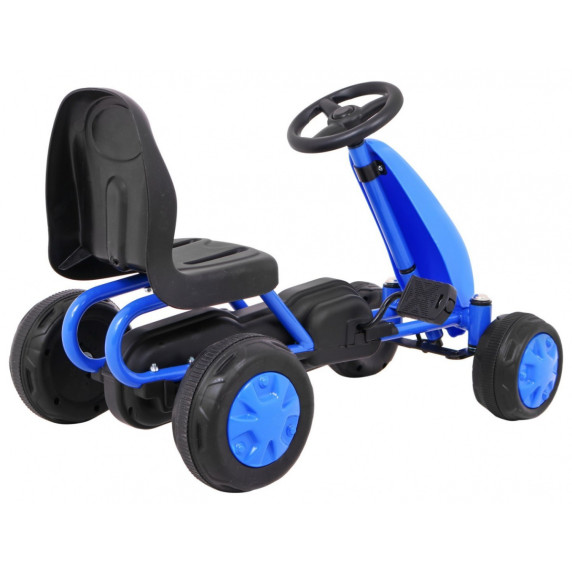 Kart cu pedale - Inlea4Fun - albastru