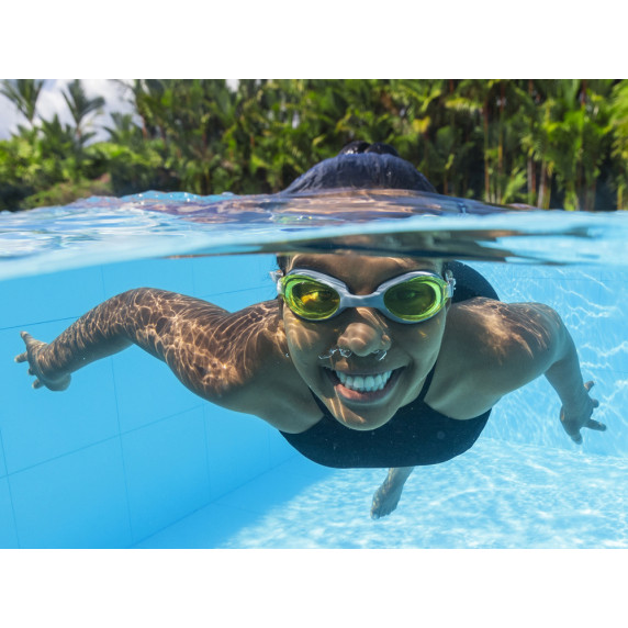 Ochelari de înot pentru copii - BESTWAY 21051 Blade - galben