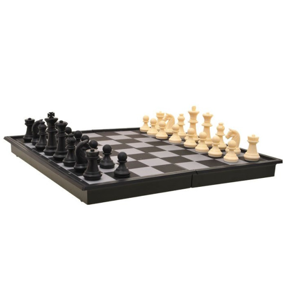 Joc de societate 2în1 - șah și dame -  Inlea4Fun CHESS & CHECKERS