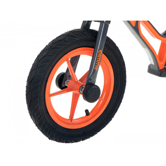 Bicicletă fără pedale pentru copii  12" LEO GIMME -  portocaliu