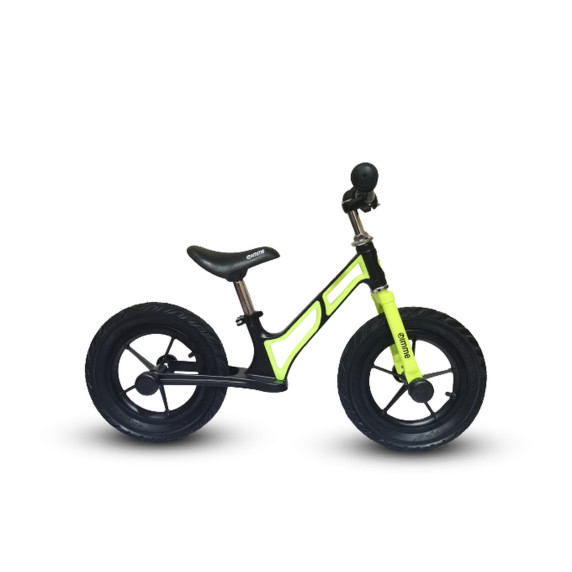 Bicicletă echilibru, fără pedale - Leo 12" 3 Gimme - verde