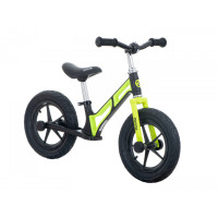 Bicicletă echilibru, fără pedale - Leo 12" 3 Gimme - verde 