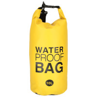 Geantă impermeabilă - 10 litri - Water proof bag - galben 