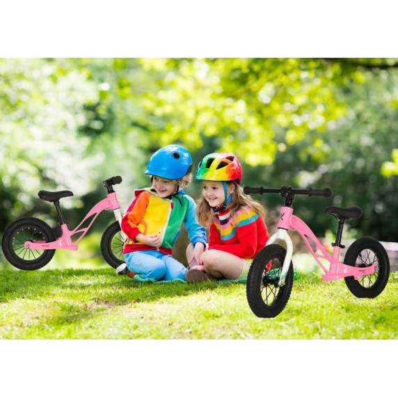 Bicicletă echilibru fără pedale - Trike Fix Active X1 -  roz