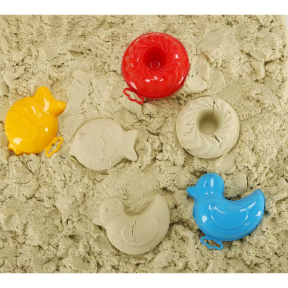 Set jucării pentru nisip cu găleată -  MARIOINEX - barcă cu pânză
