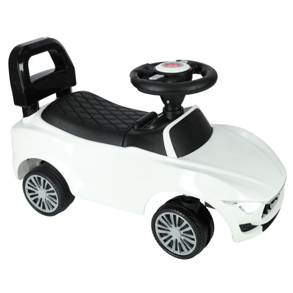Mașină pentru copii cu efecte sonore și luminoase - Inlea4Fun BABY CAR - alb