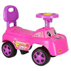 Mașină acționată cu picioarele - roz - Inlea4Fun BABY CAR  Preview