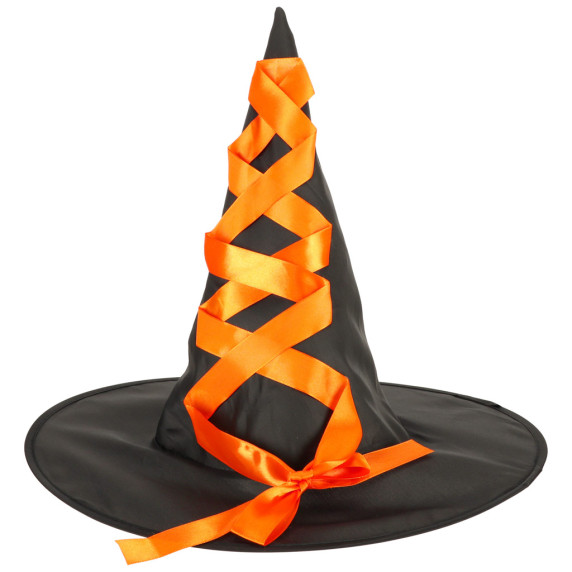 Costum de vrăjitoare - portocaliu