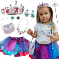 Costum pentru copii - regină - 9 elemente - Inlea4Fun 