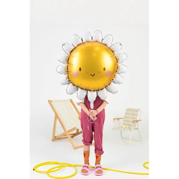 Balon din folie în formă de soare - 70cm