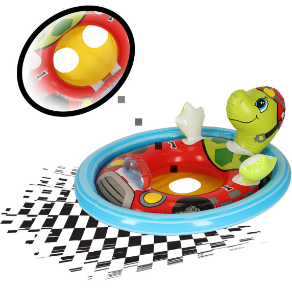 Colac gonflabil pentru copii - 76 x 58 cm - INTEX 59570 - broască țestoasă