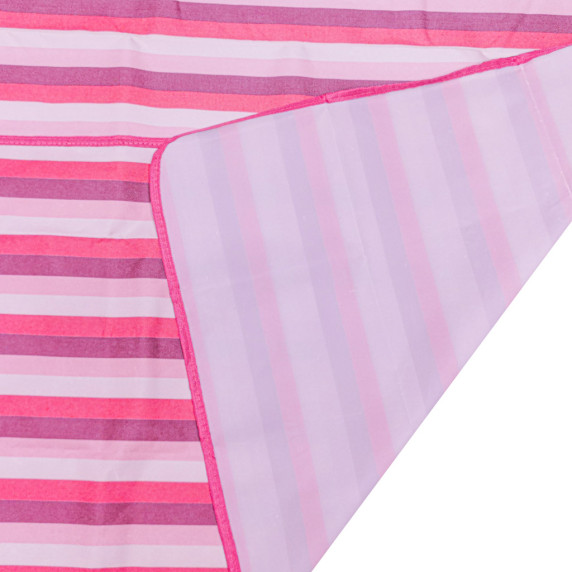 Covoraș de plajă, pătură picnic - 200 x 200 cm - roz