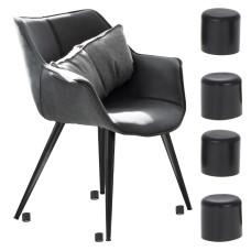 Set protecții picioare scaune 4 buc. 19 mm -  negru Preview