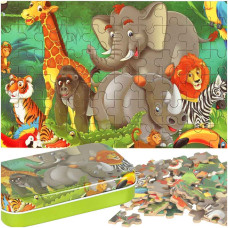 Puzzle pentru copii 60 piese - Elefant Preview