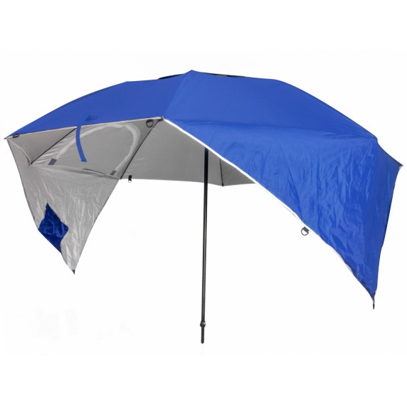 Umbrela tip cort de plaja XXL, cu 2 pereți laterali