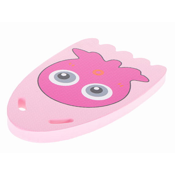 Placă de inot pentru copii 24 x 40 cm -  caracatița - roz