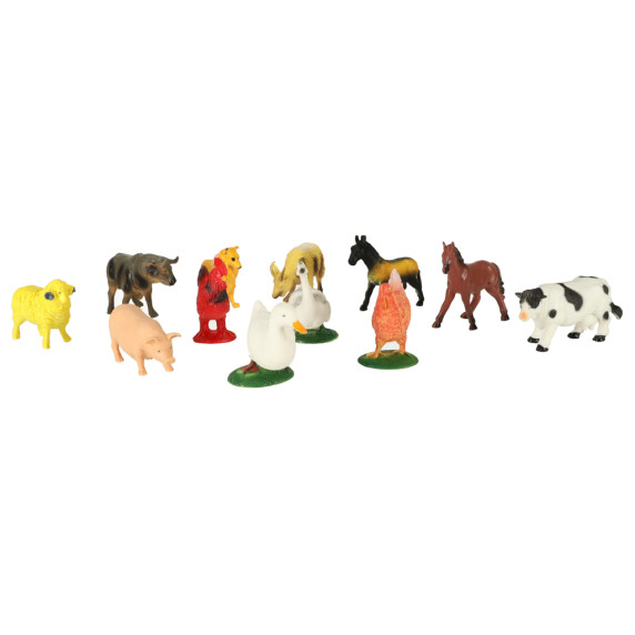 Set de figurine 12 buc pentru copii -  FARM ANIMALS