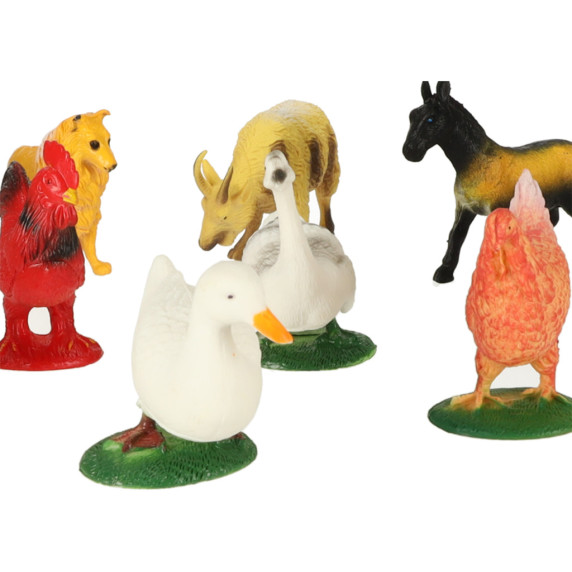 Set de figurine 12 buc pentru copii -  FARM ANIMALS