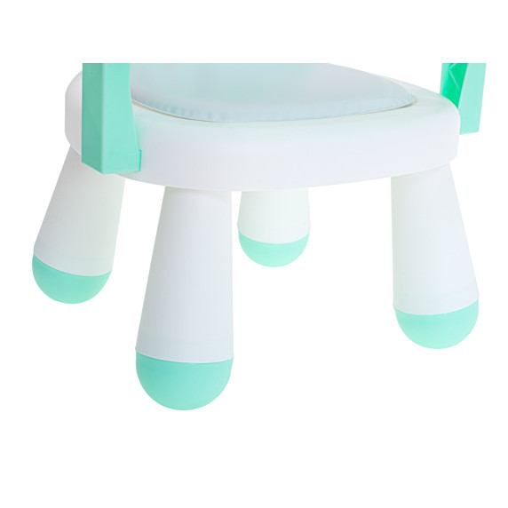 Scaun de masă bebe 2în1 - iepuraș - verde