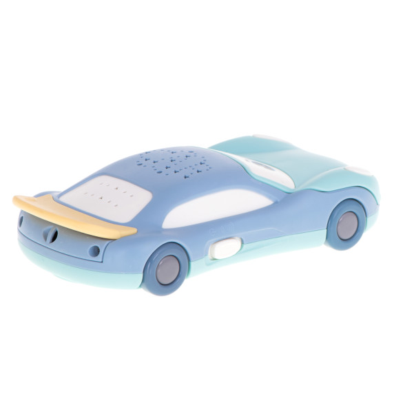 Mașină de jucărie interactivă cu butoane și proiector - Inlea4Fun MOBILE LEARNING - albastru