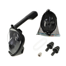 Mască de snorkeling pliabilă complet L/XL - negru Preview