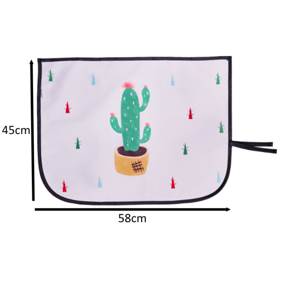Parasolar auto, magnetic - 1 bucată - cactus