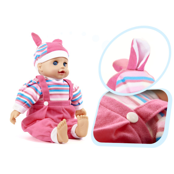 Păpușă de jucărie 40 cm MAYA - Roz