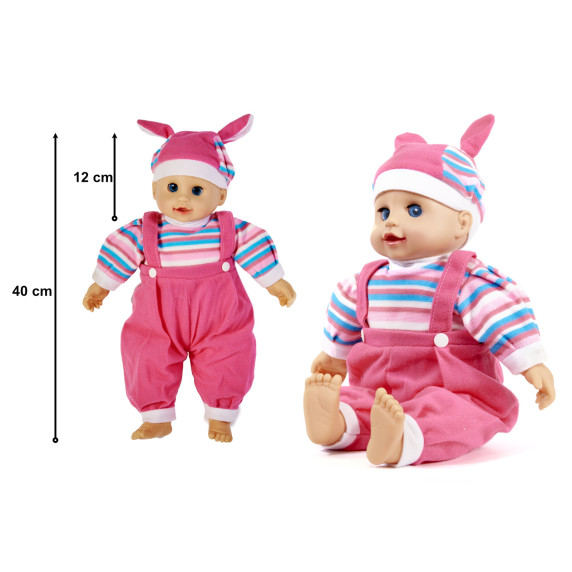 Păpușă de jucărie 40 cm MAYA - Roz