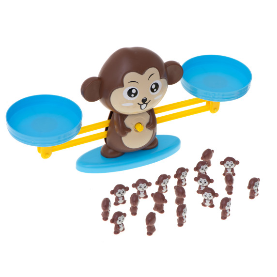 Cântar educațional pentru copii - maimuță - Inlea4Fun MONKEY BALANCE