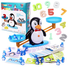 Cântar educațional pentru copii - pinguin - Inlea4Fun COUNTING PENGUINS Preview