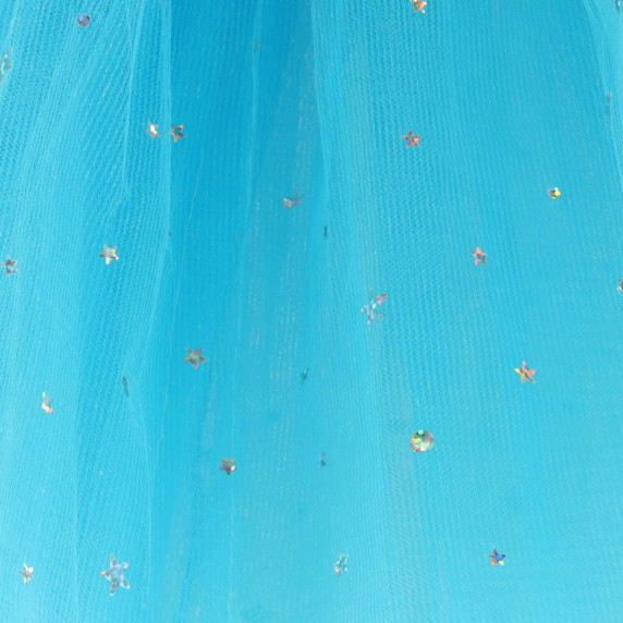 Costum pentru copii - fustă cu bentiță unicorn -  Inlea4Fun - albastru