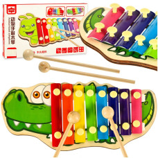 Xilofon pentru copii pentru copii - Inlea4Fun - crocodil 