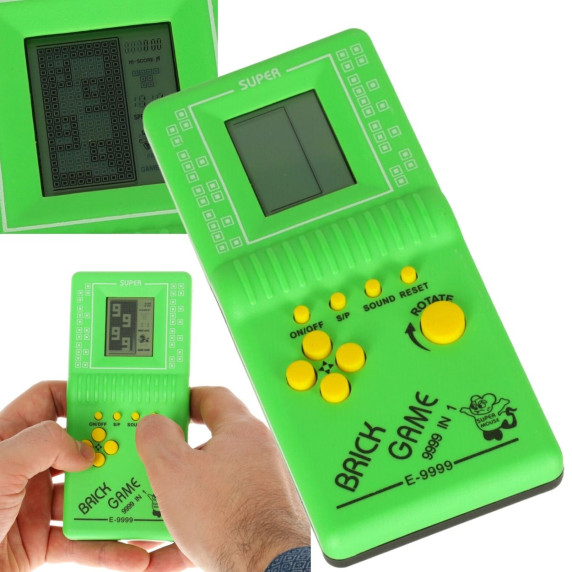 Joc electronic Tetris ELECTRONIC Game 9999in1 - verde