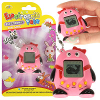 Joc interactiv pentru copii - Tamagotchi animal de companie virtual - roz 