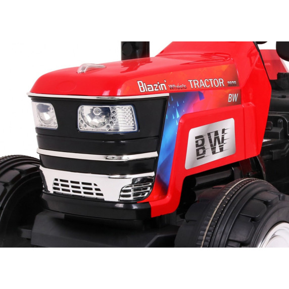 Tractor electric cu telecomandă - Blazin BW - roșu