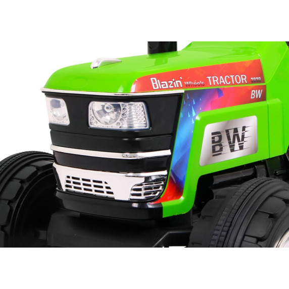 Tractor electric cu telecomandă - Blazin BW - verde