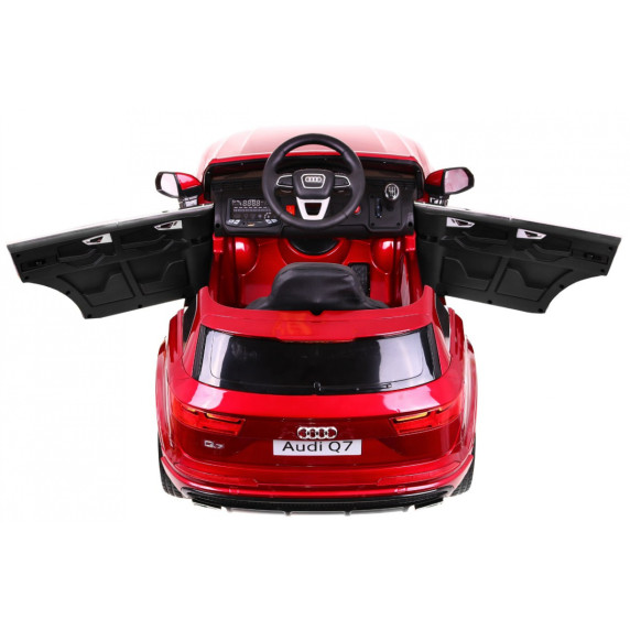 Mașina electrică -  Audi Q7 Quattro S - Line - roșu lăcuit 