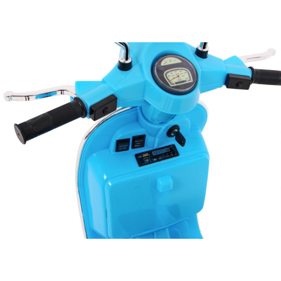 Motocicletă electrică - Inlea4Fun VESPA PX 150 - albastru