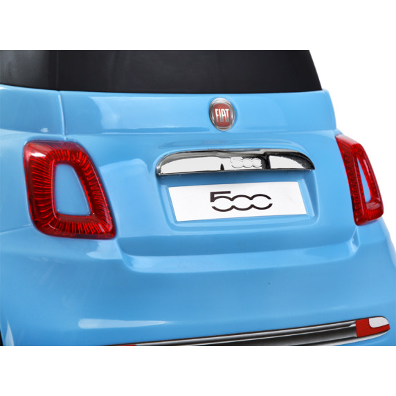 Mașină acționată cu picioarele - FIAT 500 pusher - albastru