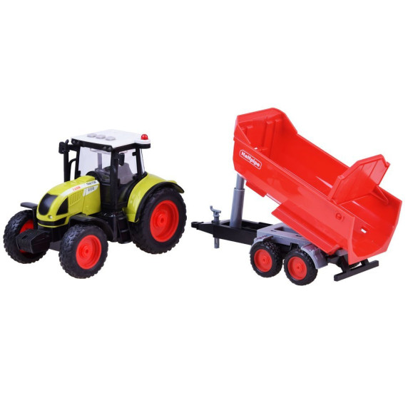 Tractor de jucărie cu remorcă - Inlea4Fun FARMLAND