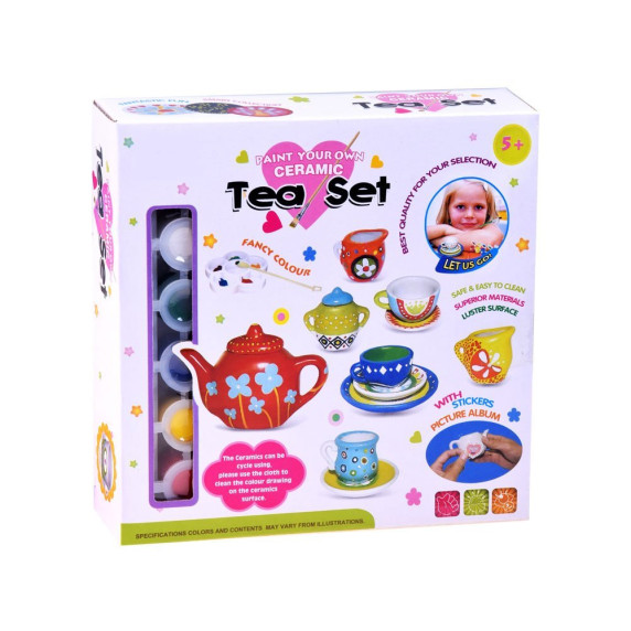 Set ceainic de jucărie - Inlea4Fun TEA SET