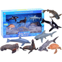 Set figurine - animale marine - Inlea4Fun SEA ANIMAL MODEL 