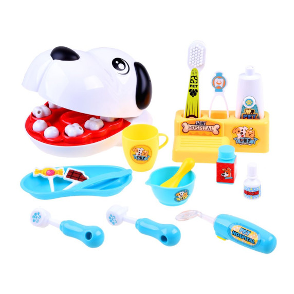 Trusă dentară de jucărie - Inlea4Fun PET DENTIST