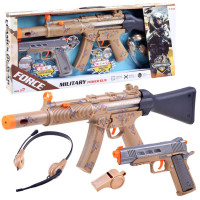 Set pușcă și pistol de jucărie - Inlea4Fun FORCE MILITARY 