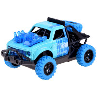 Mașină cascadorie Predator 4x4 - albastru 