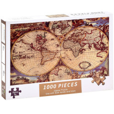 Puzzle - harta lumii - 1000 piese - Inlea4Fu Preview